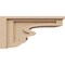 Ekena Millwork 8"W x 16"D x 8"H Wide Highland Rough Cedar Woodgrain TimberThane Corbel, Primed Tan CORUR08X16X08HLDRCPR - alternate 5